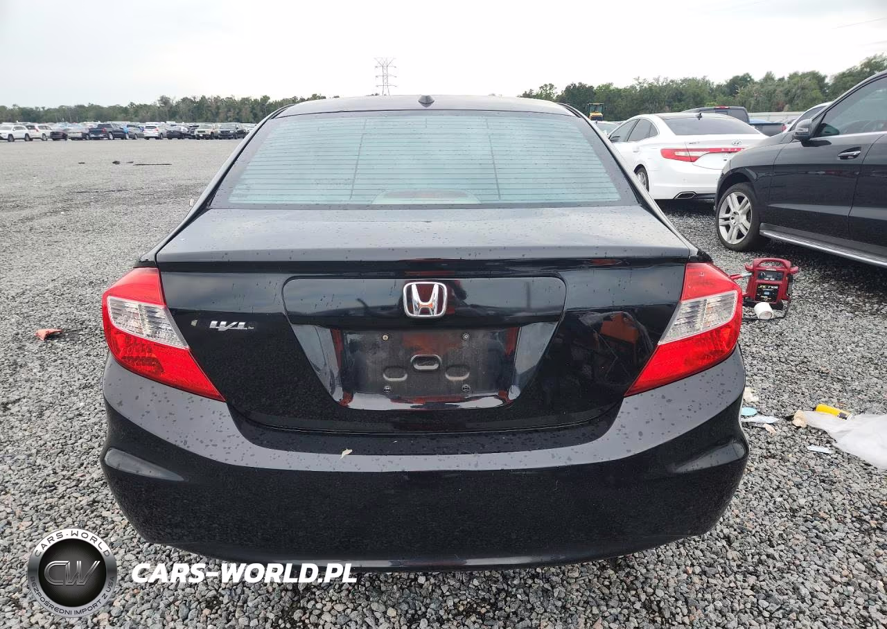 2012 Honda Civic Exl VIN:19XFB2F95CE004420 - 6
