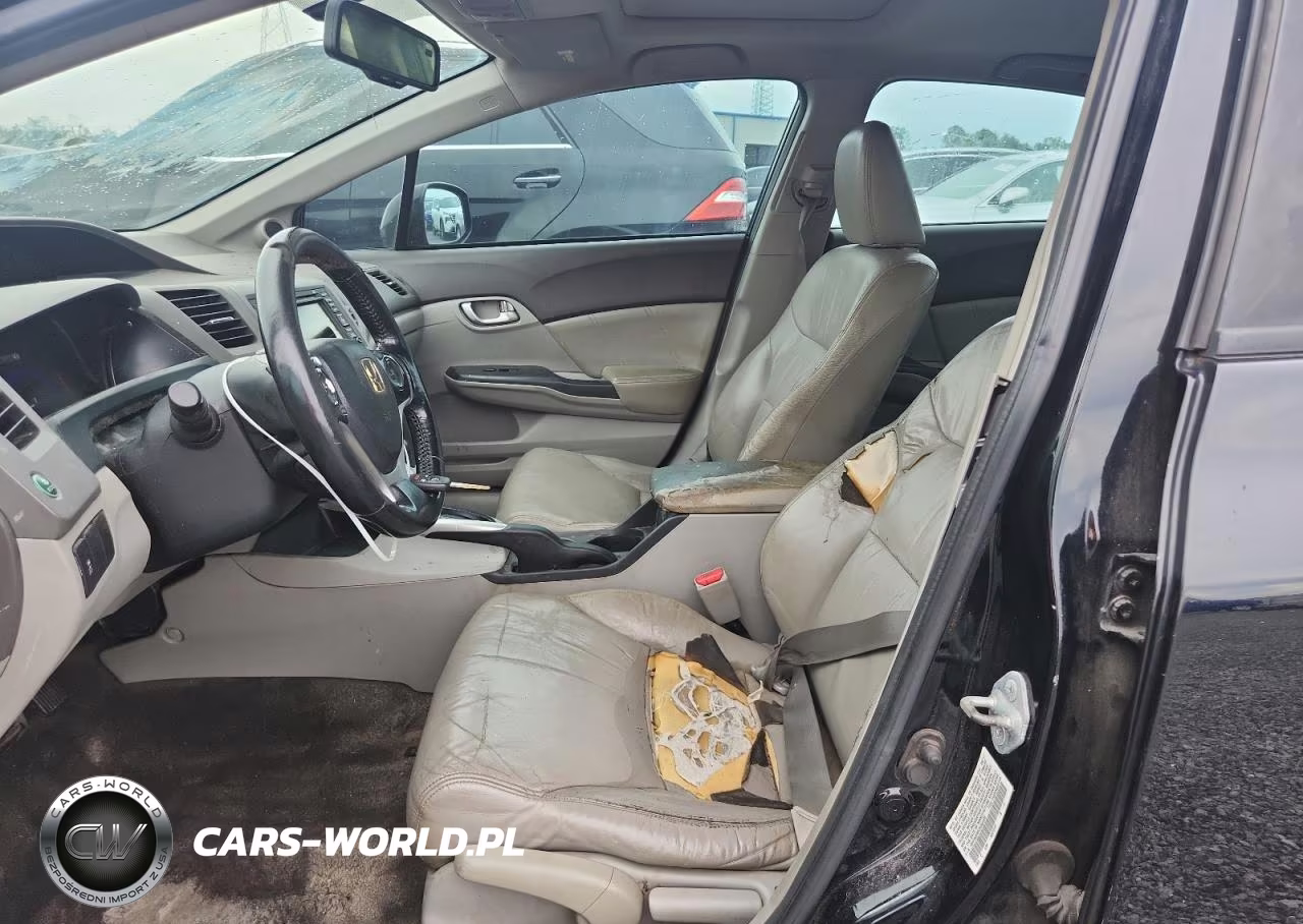 2012 Honda Civic Exl VIN:19XFB2F95CE004420 - 7