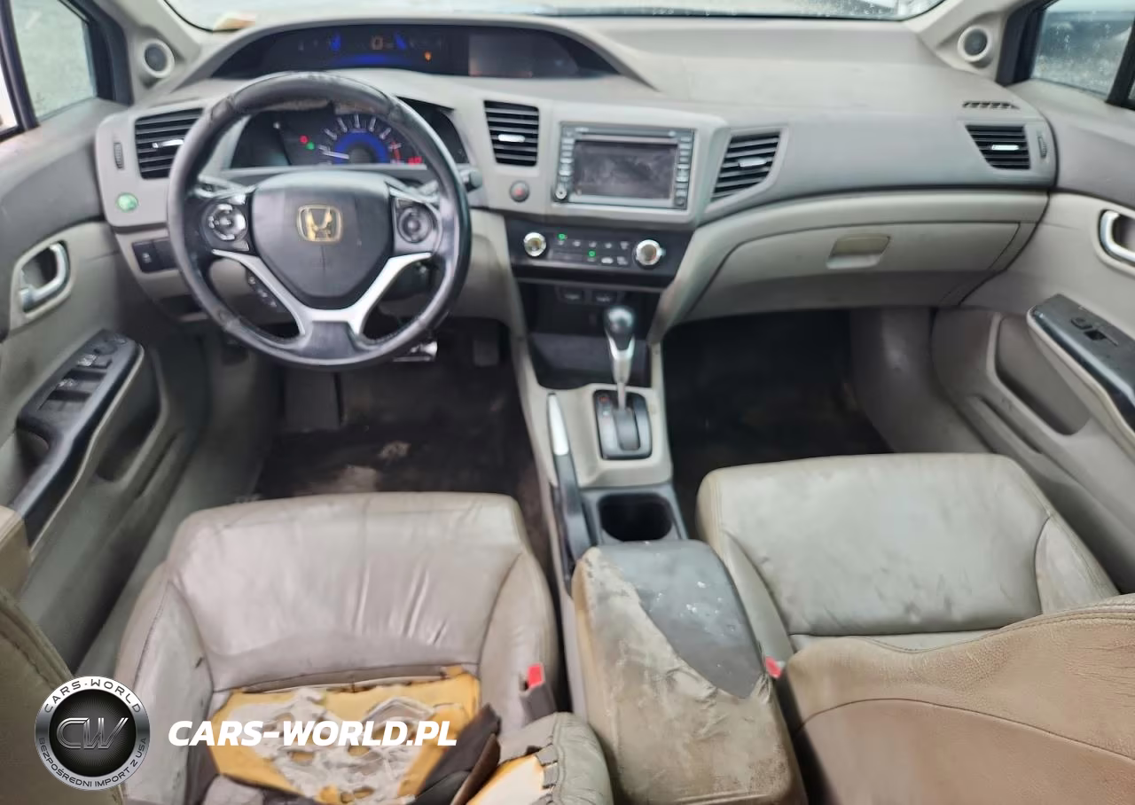 2012 Honda Civic Exl VIN:19XFB2F95CE004420 - 8
