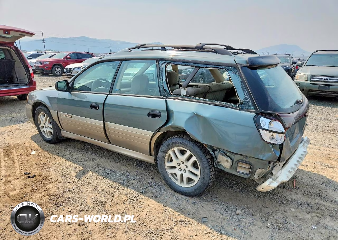 2000 Subaru Legacy Outback Awp VIN:4S3BH6757Y7611619 - 2