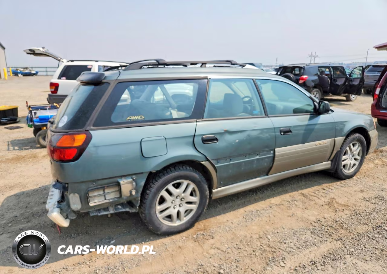 2000 Subaru Legacy Outback Awp VIN:4S3BH6757Y7611619 - 3