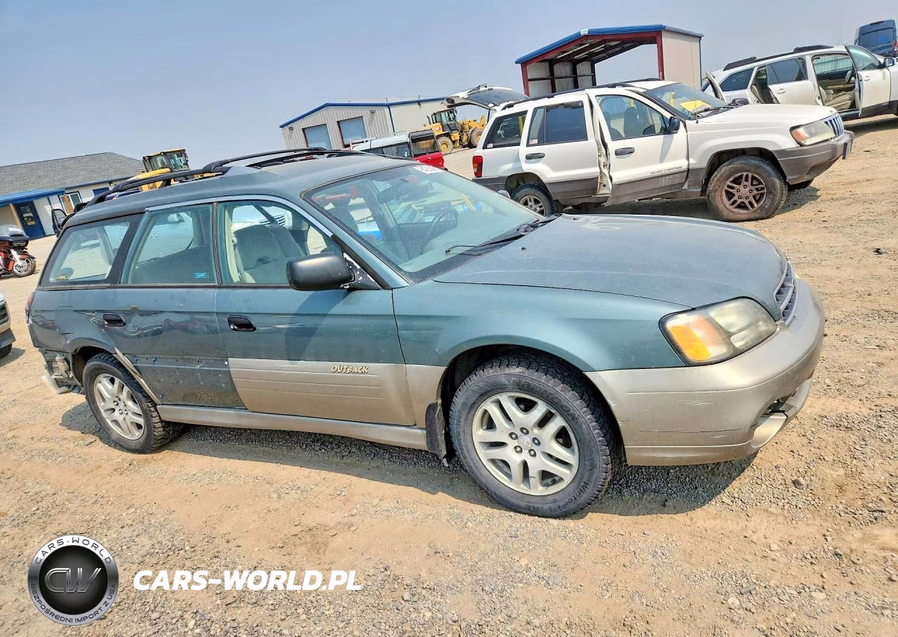 2000 Subaru Legacy Outback Awp VIN:4S3BH6757Y7611619 - 4