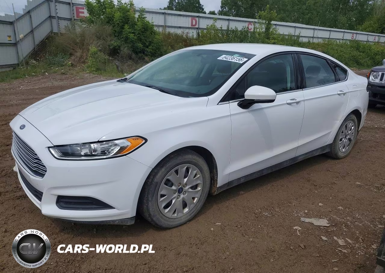 2014 Ford Fusion S VIN:1FA6P0G73E5386356 - 1