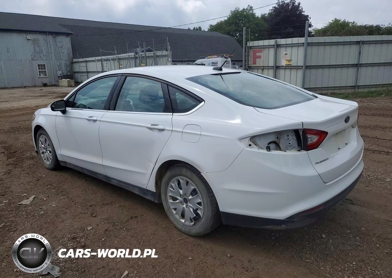 2014 Ford Fusion S VIN:1FA6P0G73E5386356 - 2