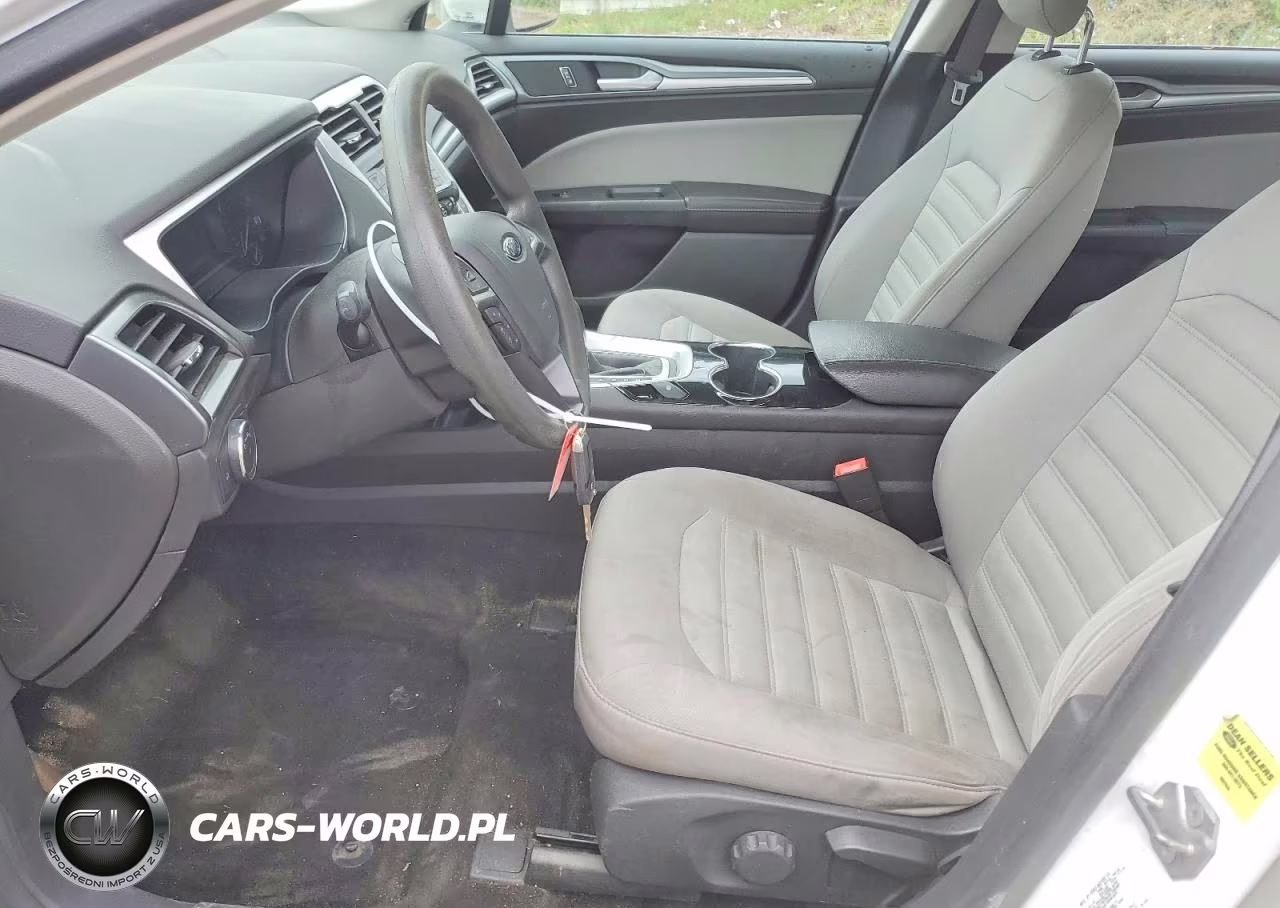 2014 Ford Fusion S VIN:1FA6P0G73E5386356 - 7
