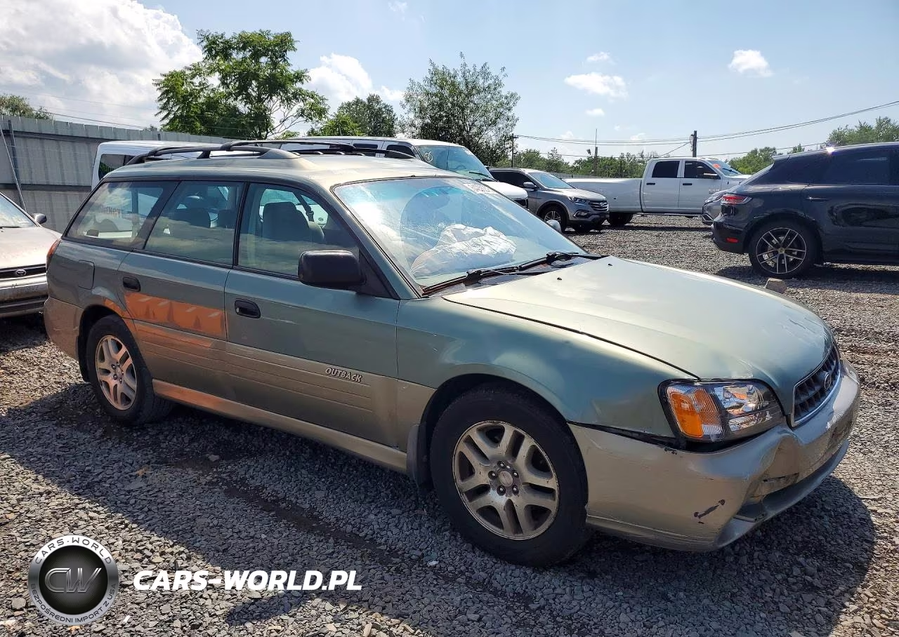2003 Subaru Legacy Outback Awp VIN:4S3BH675737660697 - 4
