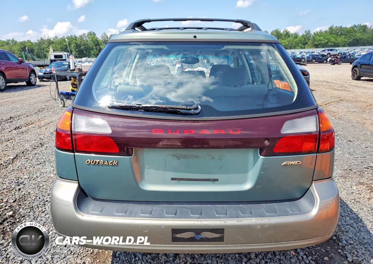 2003 Subaru Legacy Outback Awp VIN:4S3BH675737660697 - 6