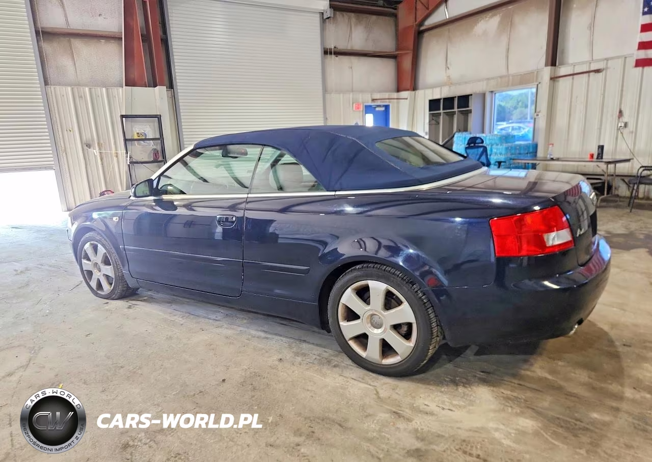 2004 Audi A4 Quattro VIN:WAUDT48H54K017295 - 2
