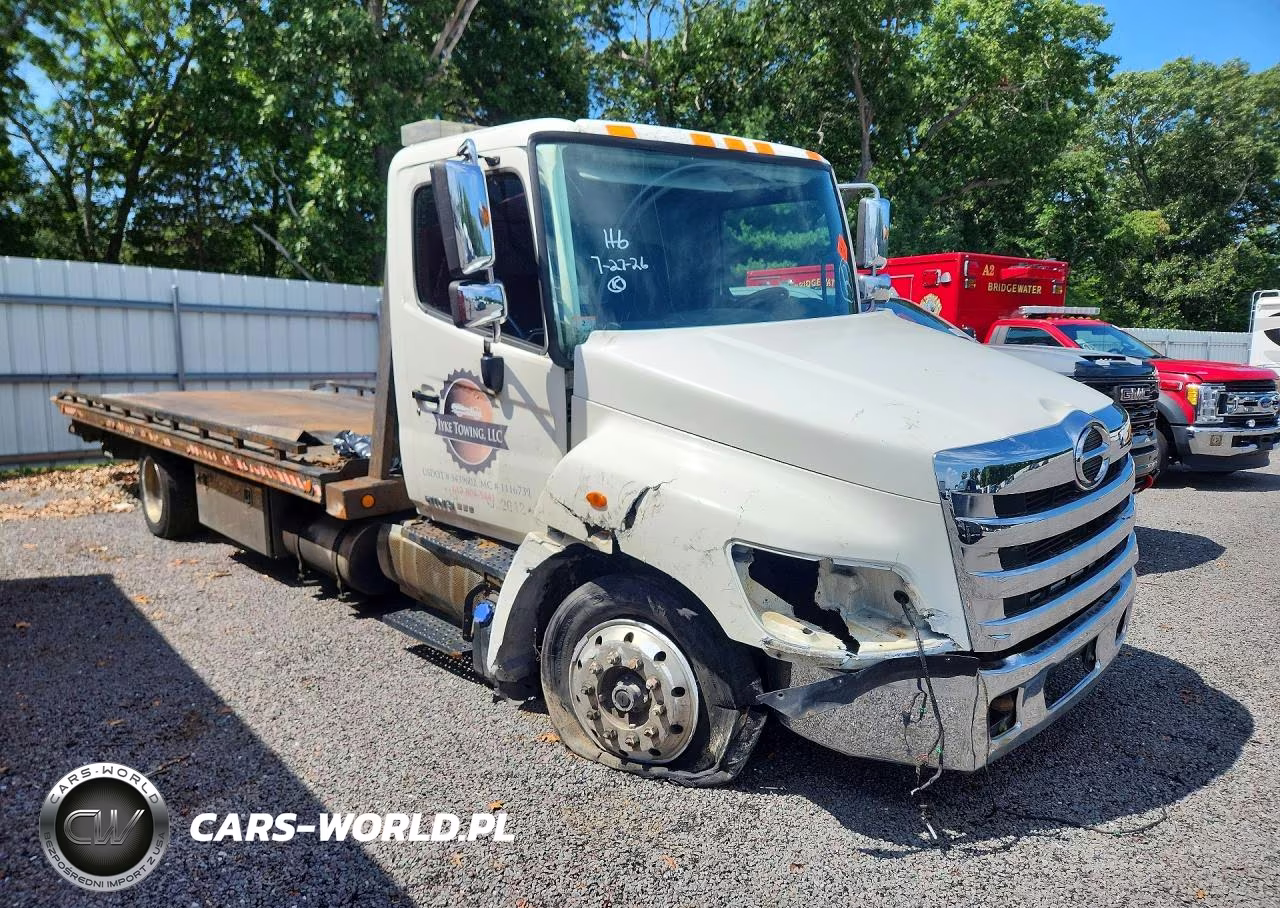 2011 Hino 258-268 VIN:5PVNJ8JN1B4S50516 - 4