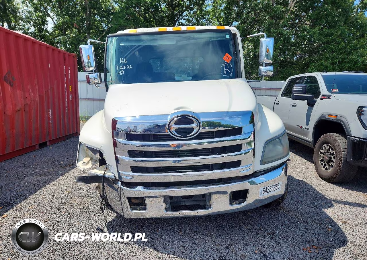 2011 Hino 258-268 VIN:5PVNJ8JN1B4S50516 - 5