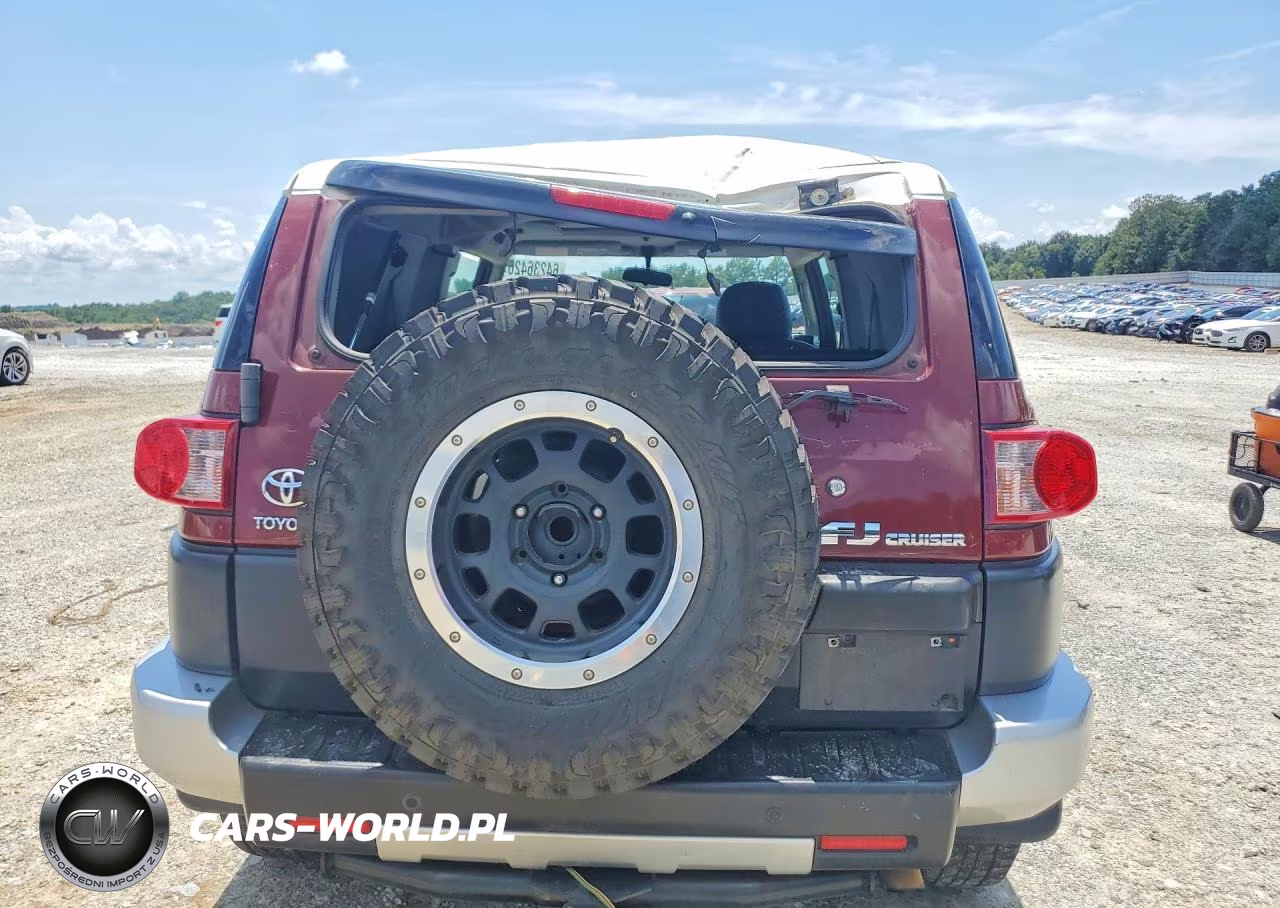 2008 Toyota Fj Cruiser Base VIN:JTEZU11F38K006326 - 6