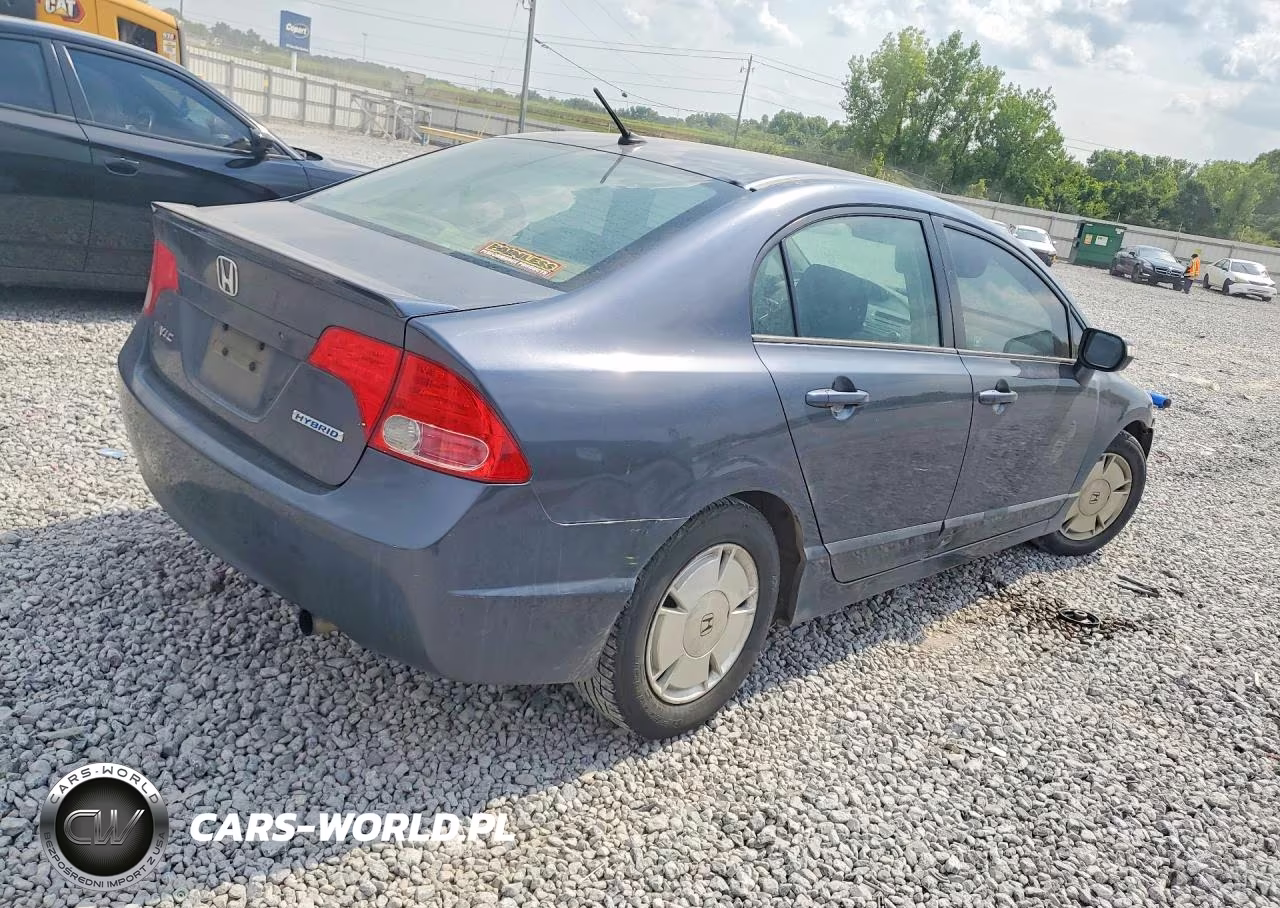 2006 Honda Civic Hybrid VIN:JHMFA36236S028386 - 3