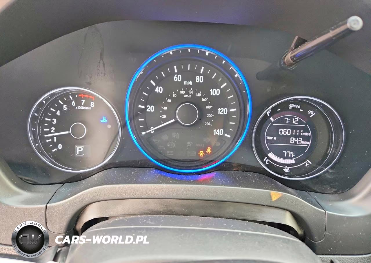 2019 Honda Hr-V Sport VIN:3CZRU6H15KG731608 - 9