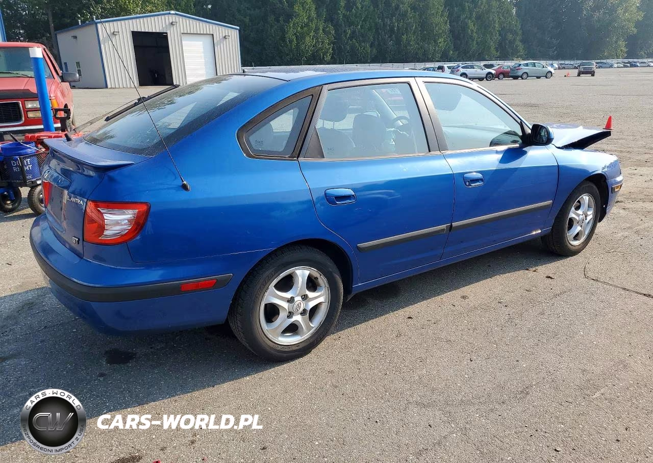 2005 Hyundai Elantra Gls VIN:KMHDN56D45U136203 - 3