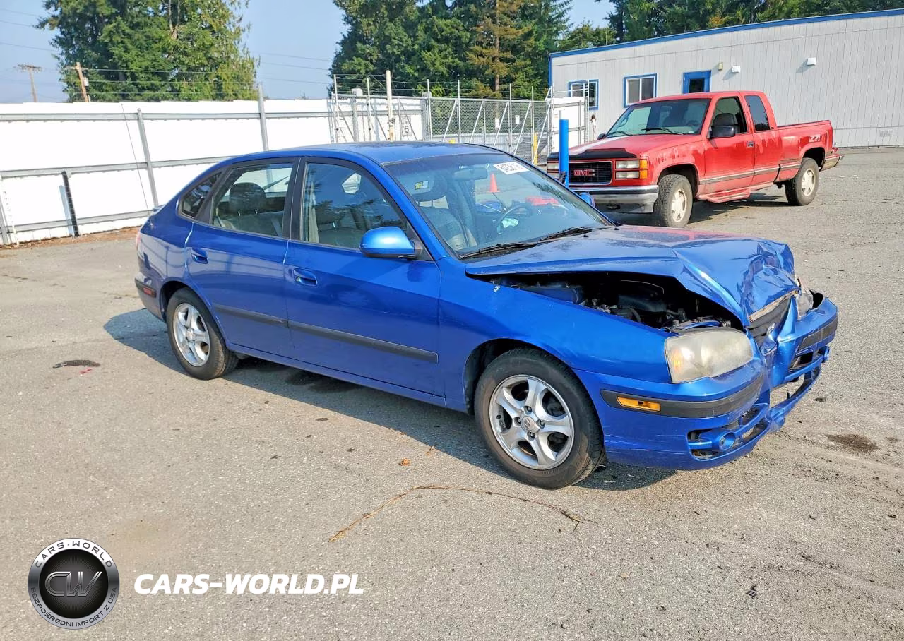 2005 Hyundai Elantra Gls VIN:KMHDN56D45U136203 - 4