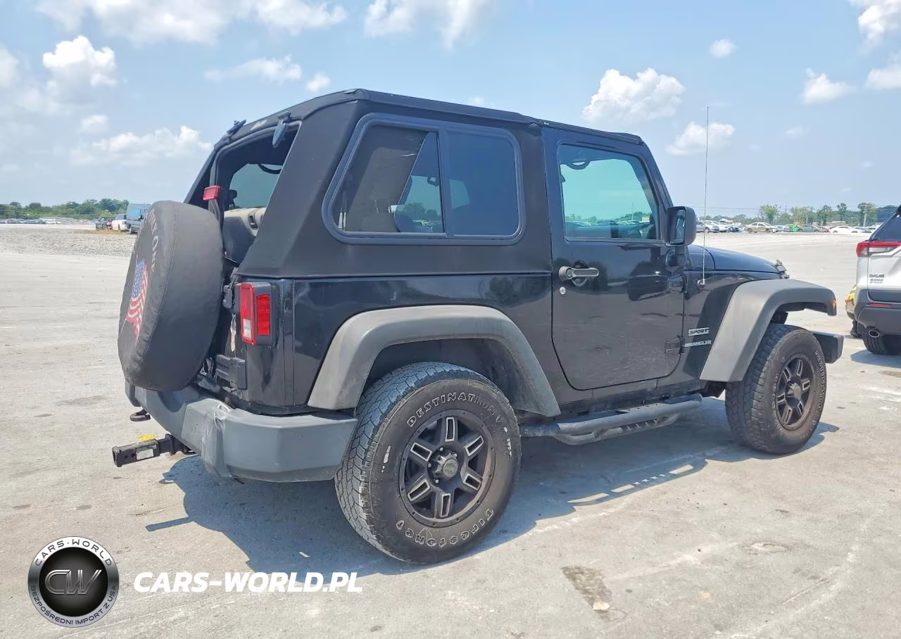 2010 Jeep Wrangler Sport VIN:1J4AA2D16AL140306 - 3