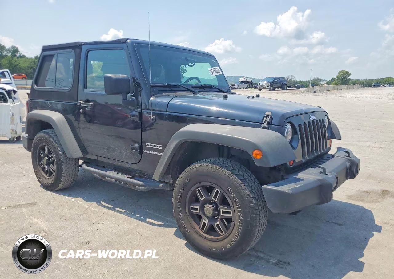 2010 Jeep Wrangler Sport VIN:1J4AA2D16AL140306 - 4