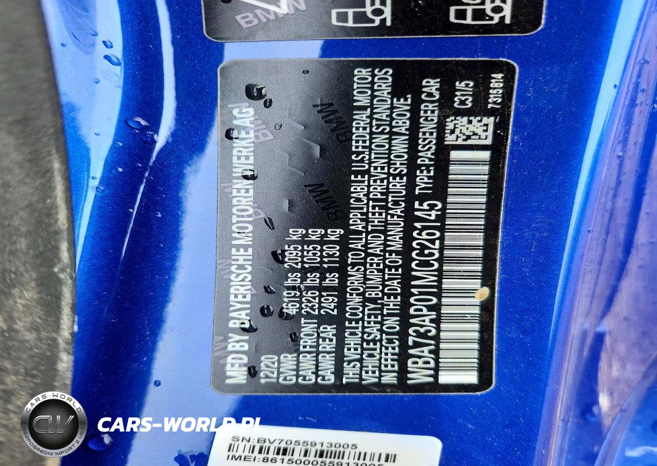 2021 BMW 430Xi VIN:WBA73AP01MCG26145 - 12