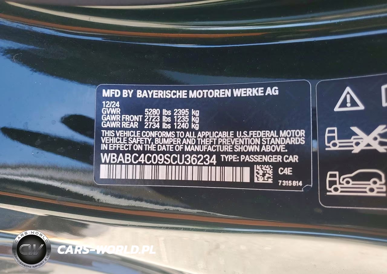 2025 BMW M850Xi VIN:WBABC4C09SCU36234 - 12