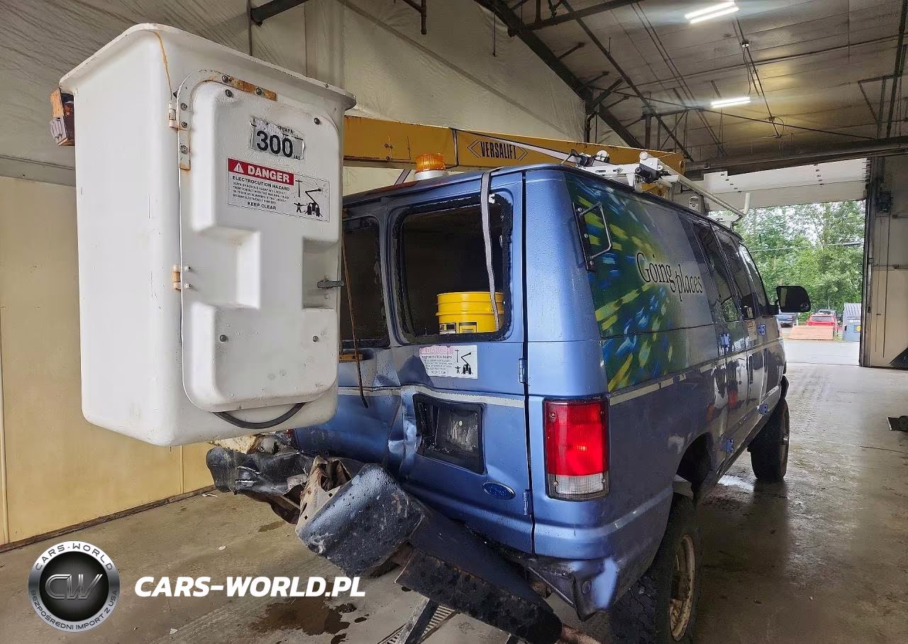 1996 Ford E350 Van With Bucket Lift VIN:1FTJE34H6THB65385 - 3