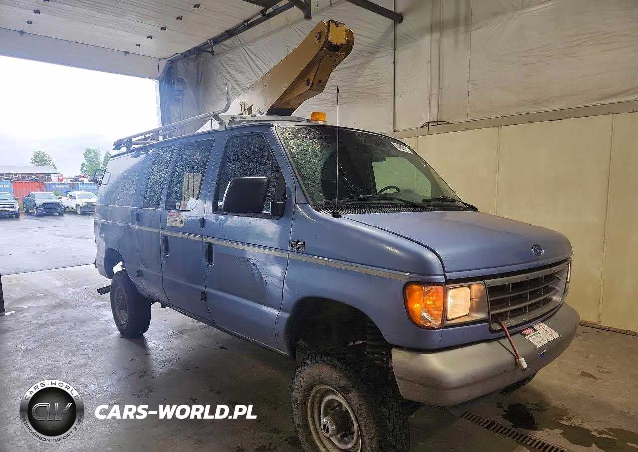 1996 Ford E350 Van With Bucket Lift VIN:1FTJE34H6THB65385 - 4