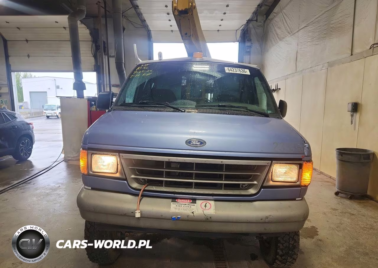 1996 Ford E350 Van With Bucket Lift VIN:1FTJE34H6THB65385 - 5