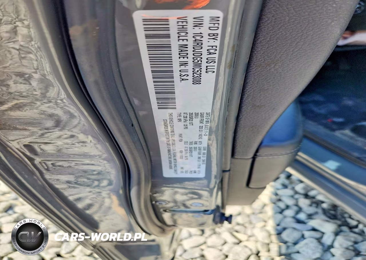 2021 Dodge Durango Gt VIN:1C4RDJDG5MC523088 - 13