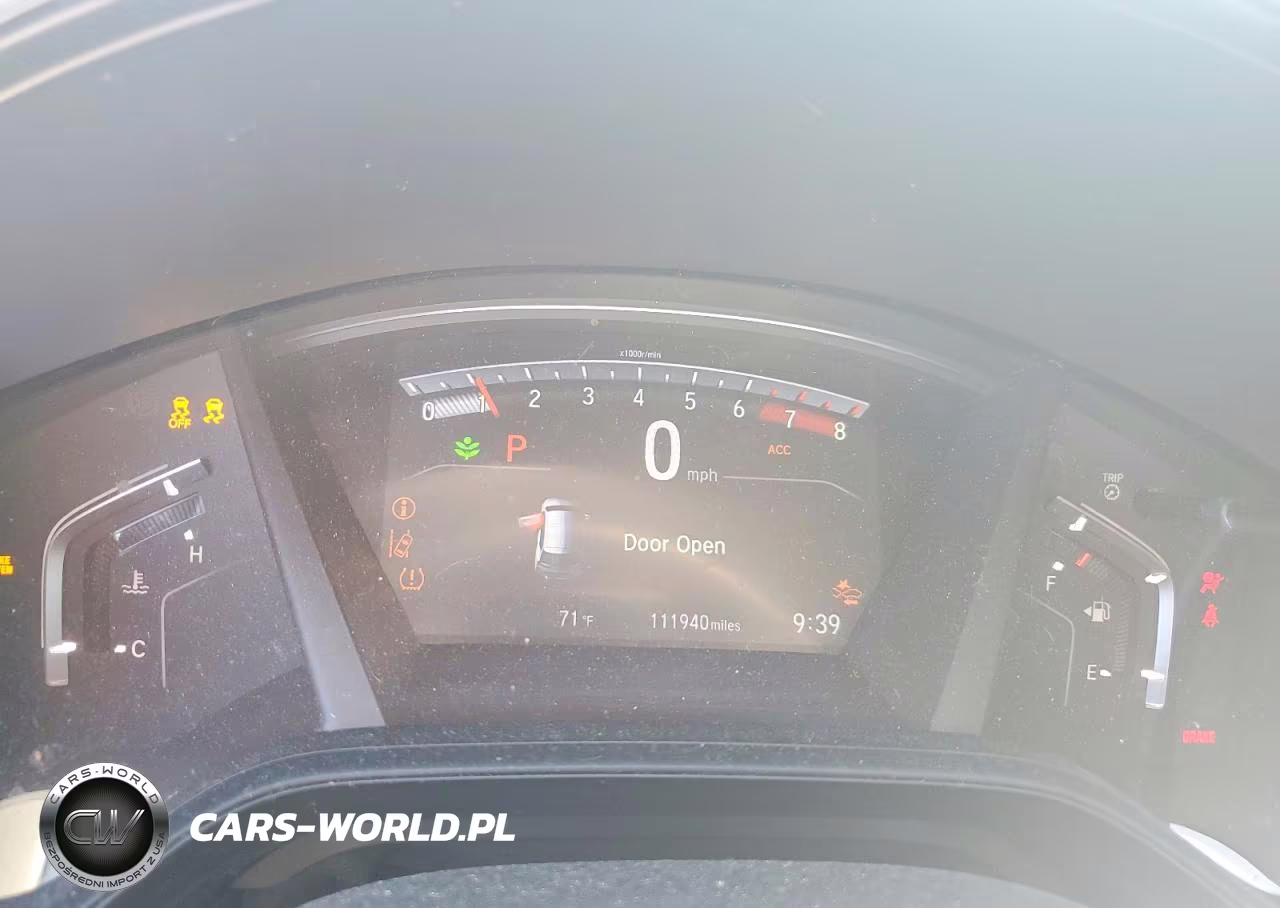 2020 Honda Cr-V Lx VIN:5J6RW1H23LA001881 - 9