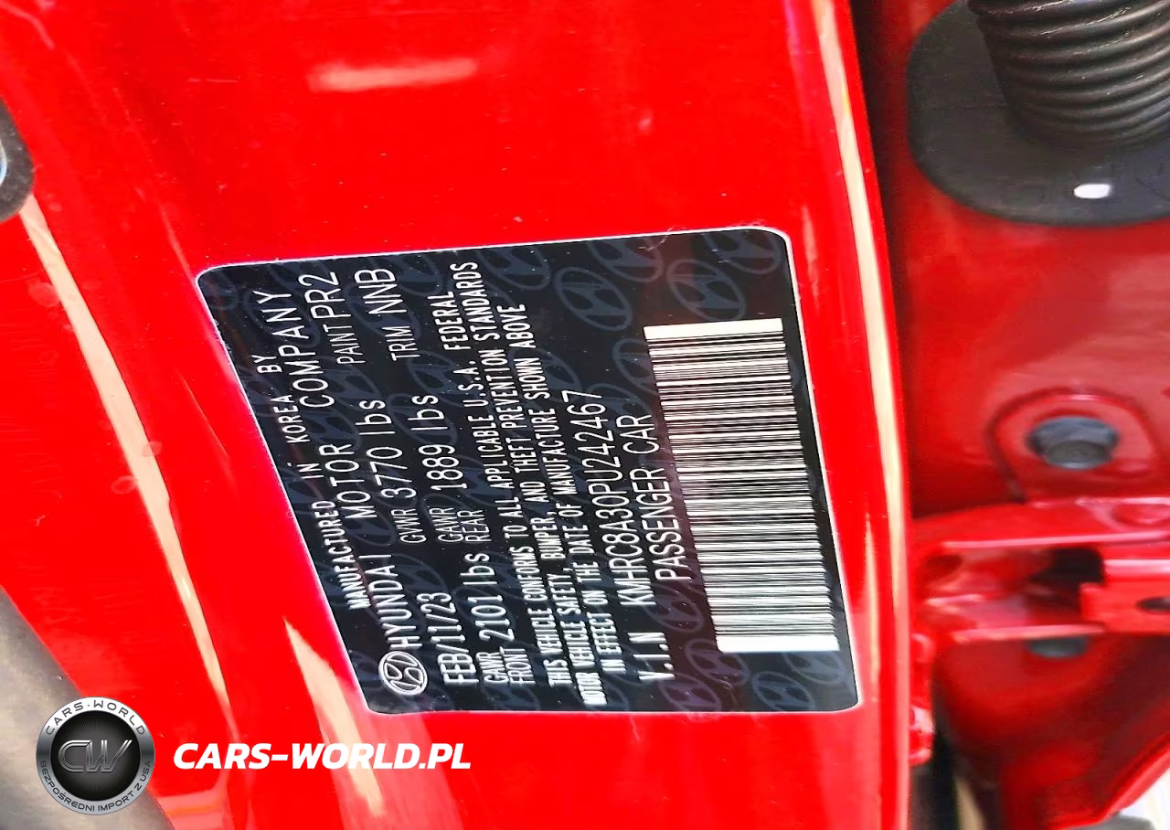 2023 Hyundai Venue Limited VIN:KMHRC8A30PU242467 - 13