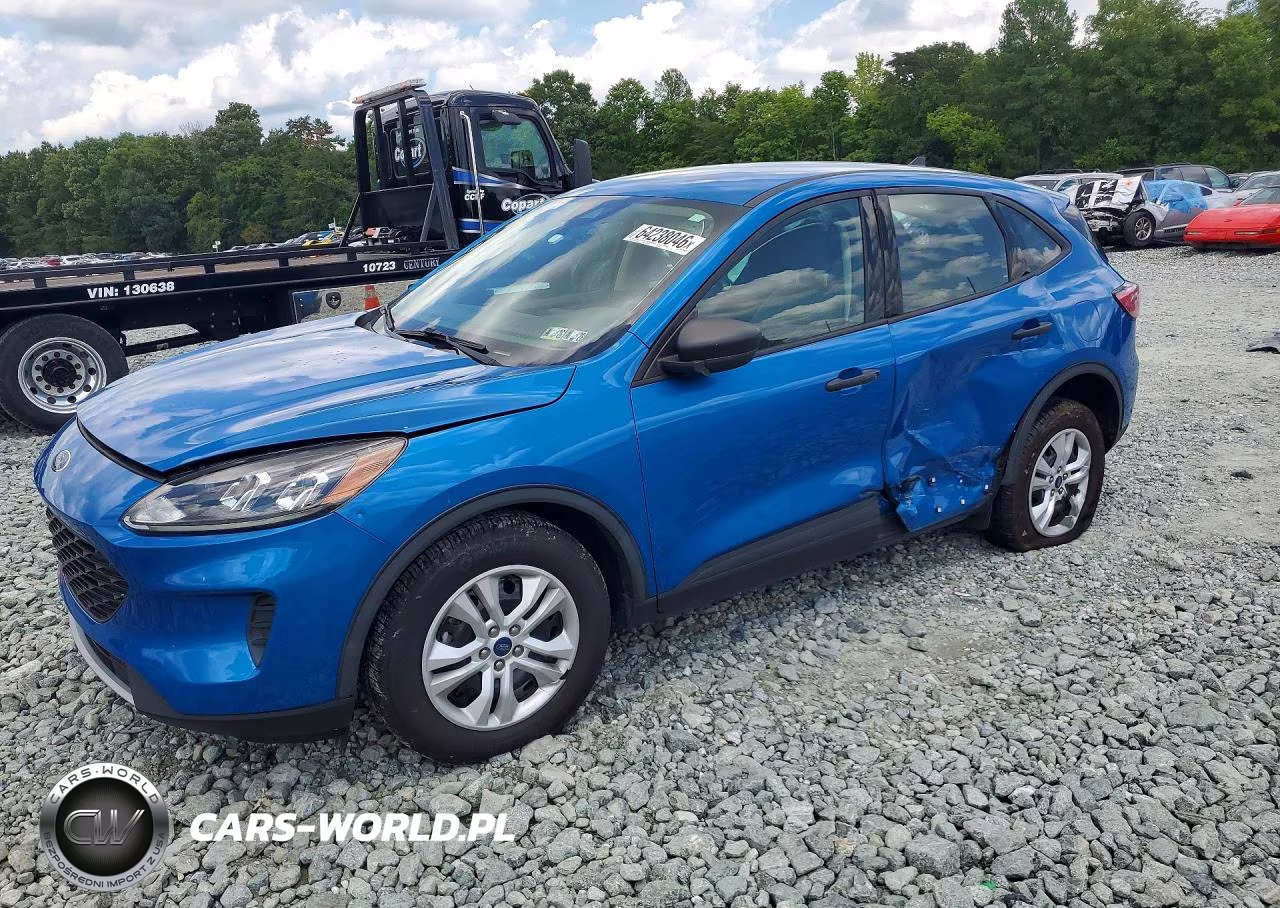 2020 Ford Escape S VIN:1FMCU9F6XLUB25372 - 1