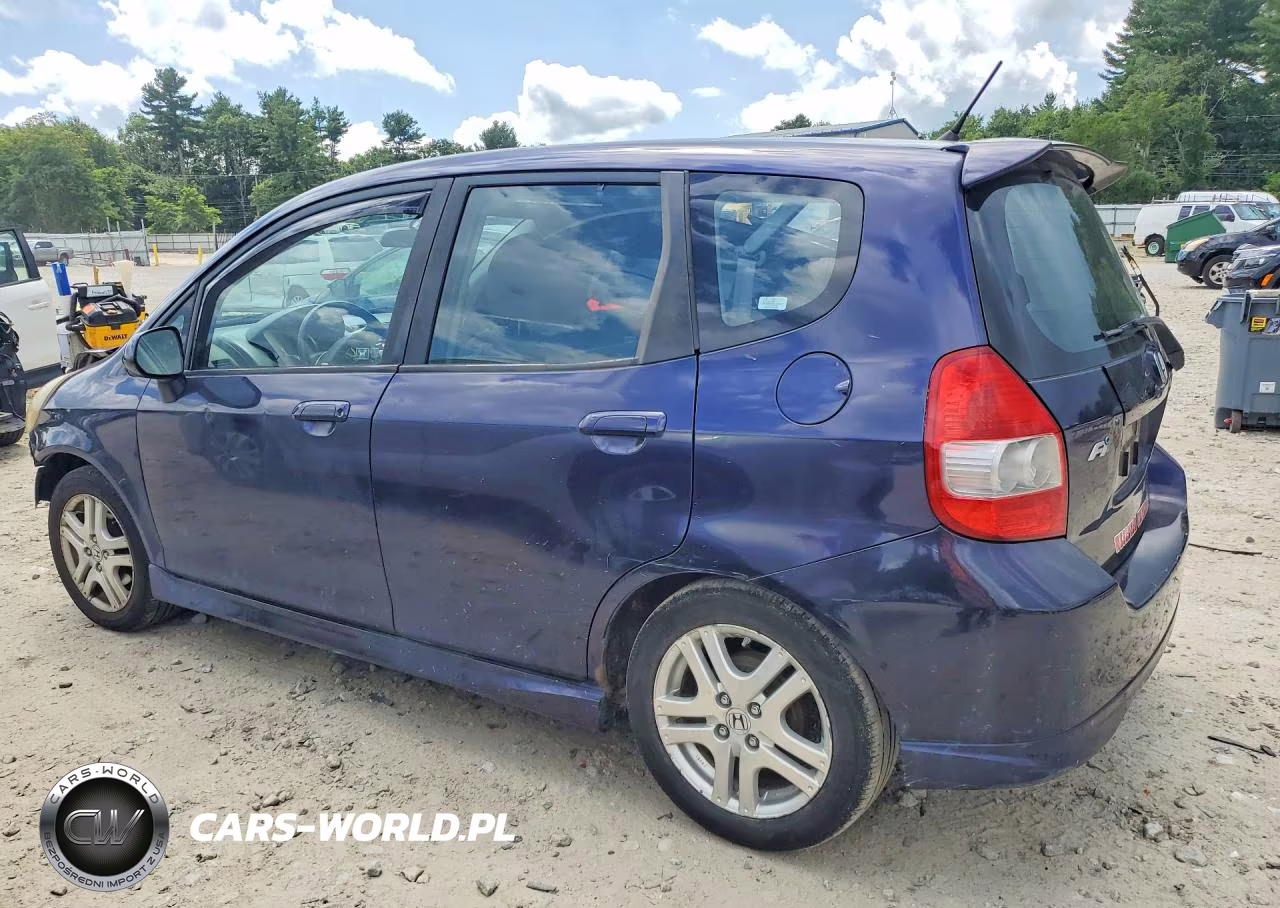 2008 Honda Fit Sport VIN:JHMGD38658S066717 - 2