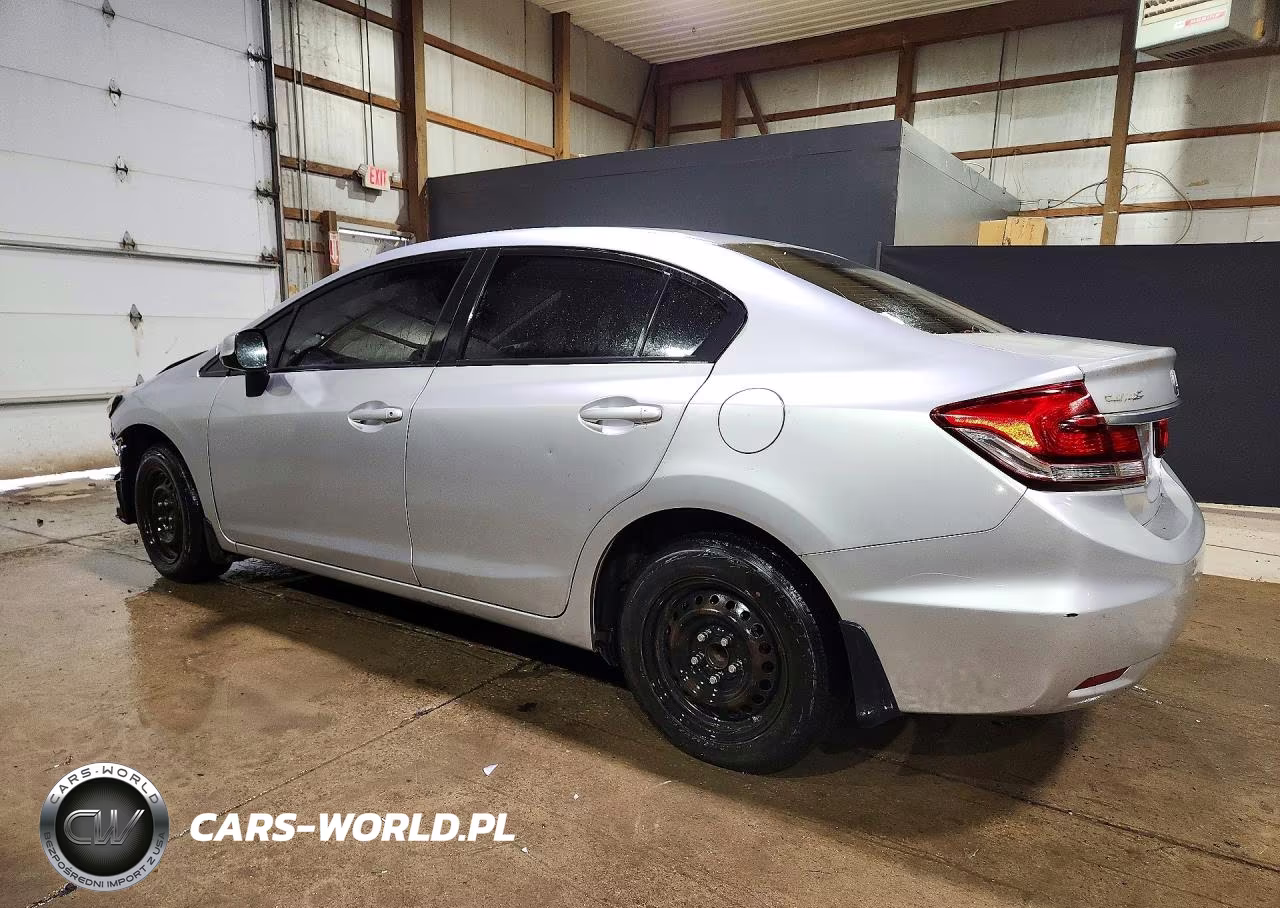 2013 Honda Civic Lx VIN:19XFB2F58DE234418 - 2