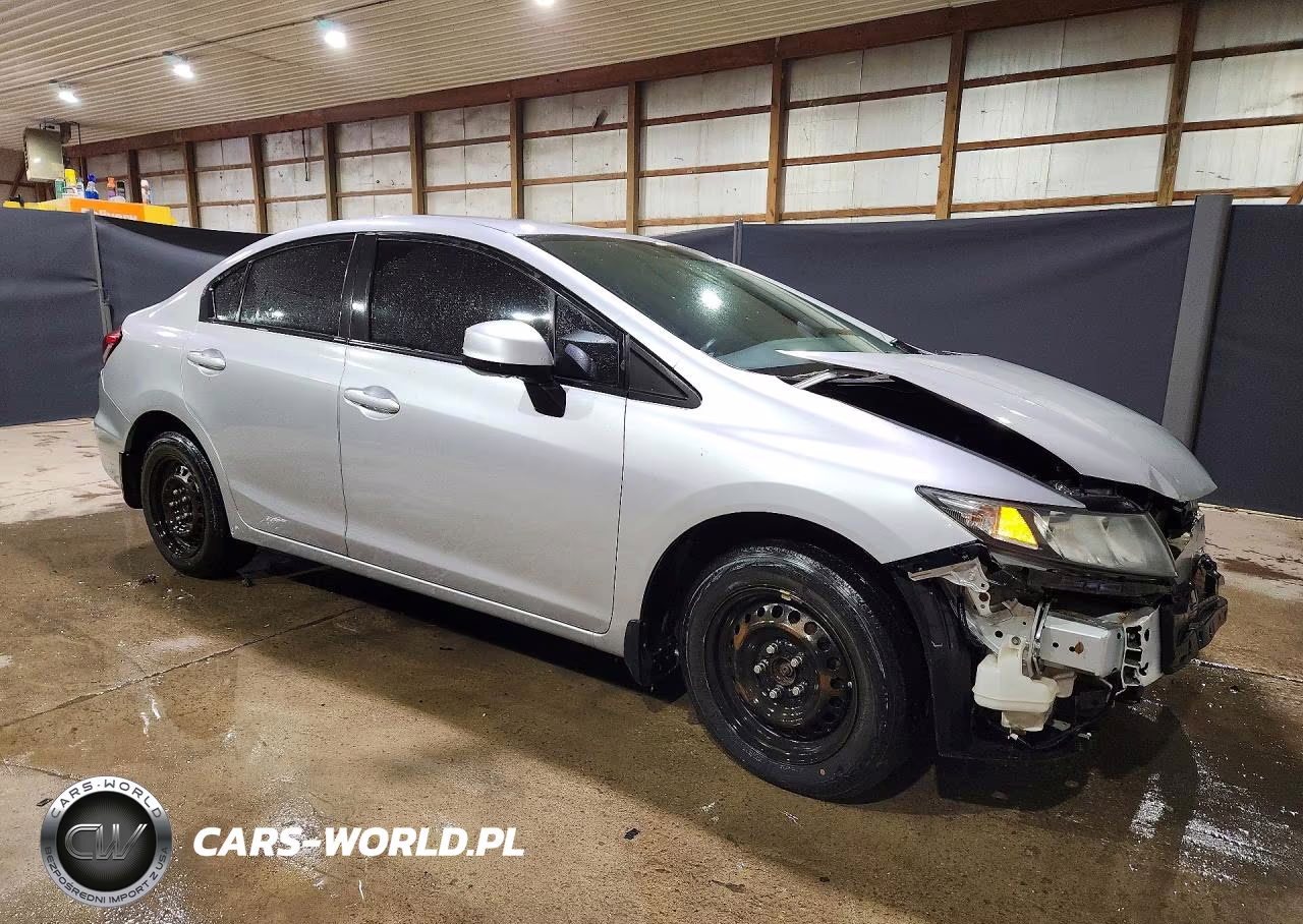 2013 Honda Civic Lx VIN:19XFB2F58DE234418 - 4