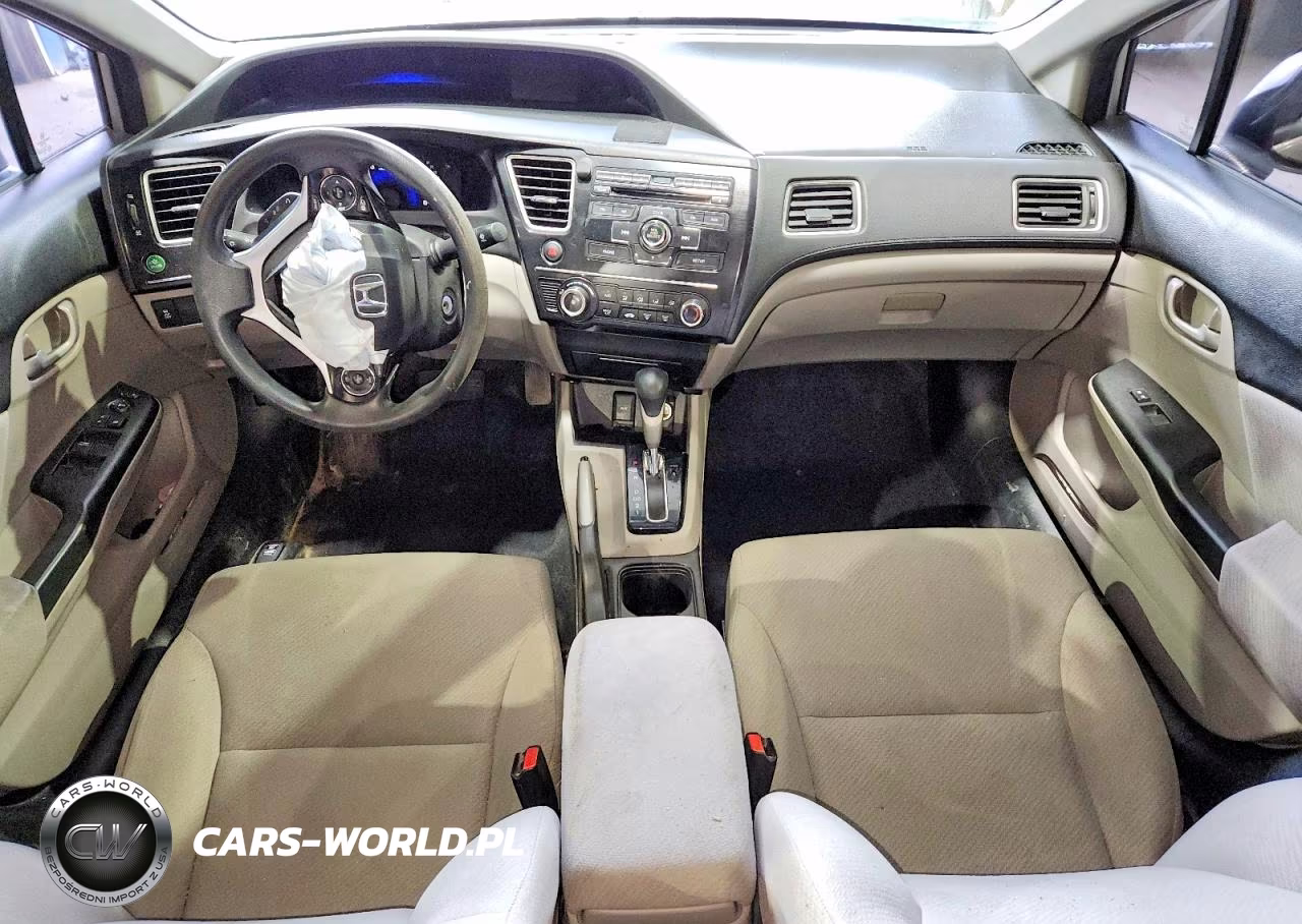 2013 Honda Civic Lx VIN:19XFB2F58DE234418 - 8