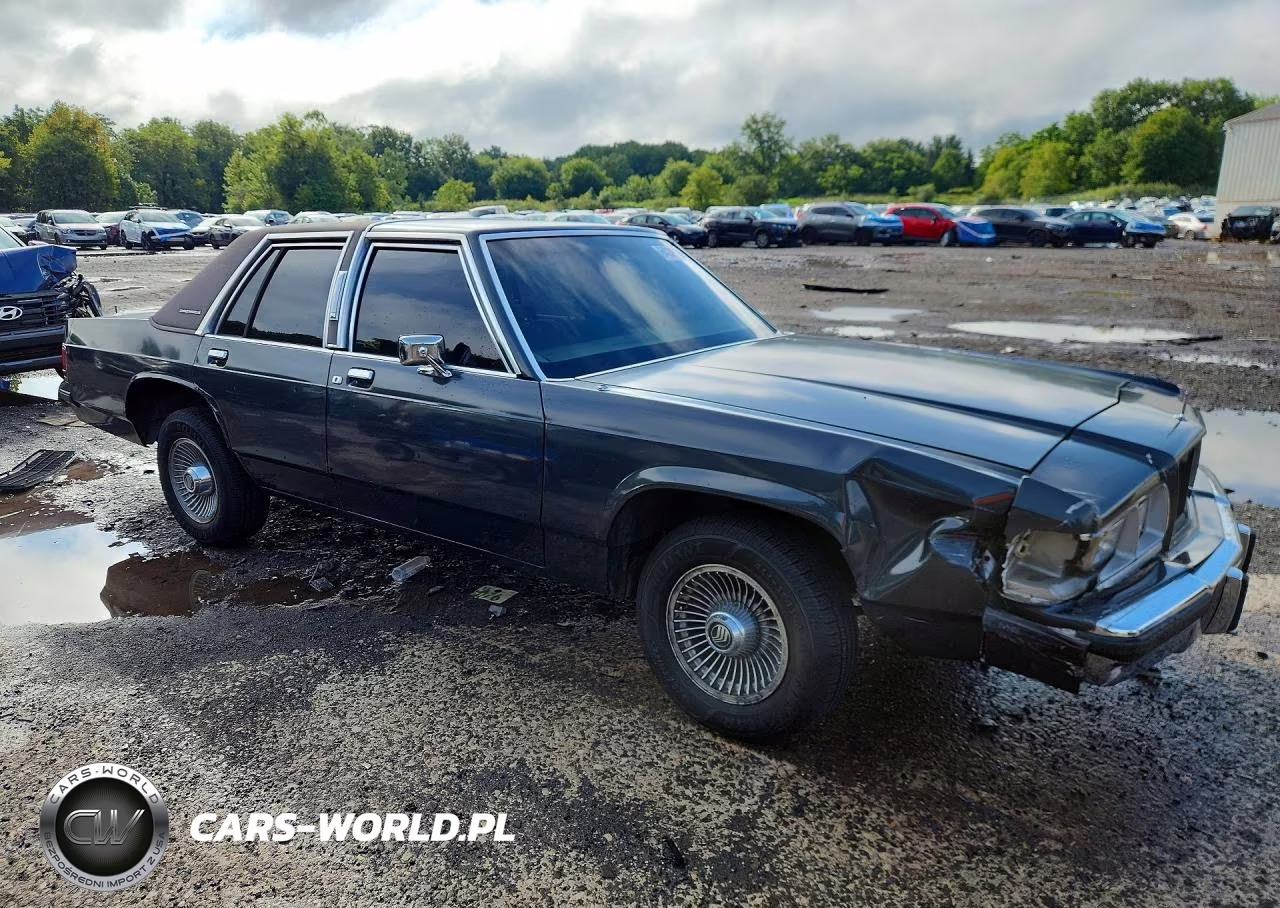 1991 Mercury Grand Marquis Ls VIN:2MECM75F2MX627103 - 4