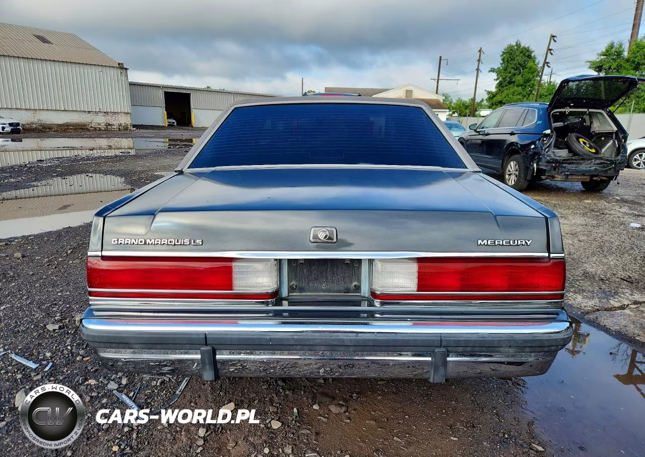1991 Mercury Grand Marquis Ls VIN:2MECM75F2MX627103 - 6