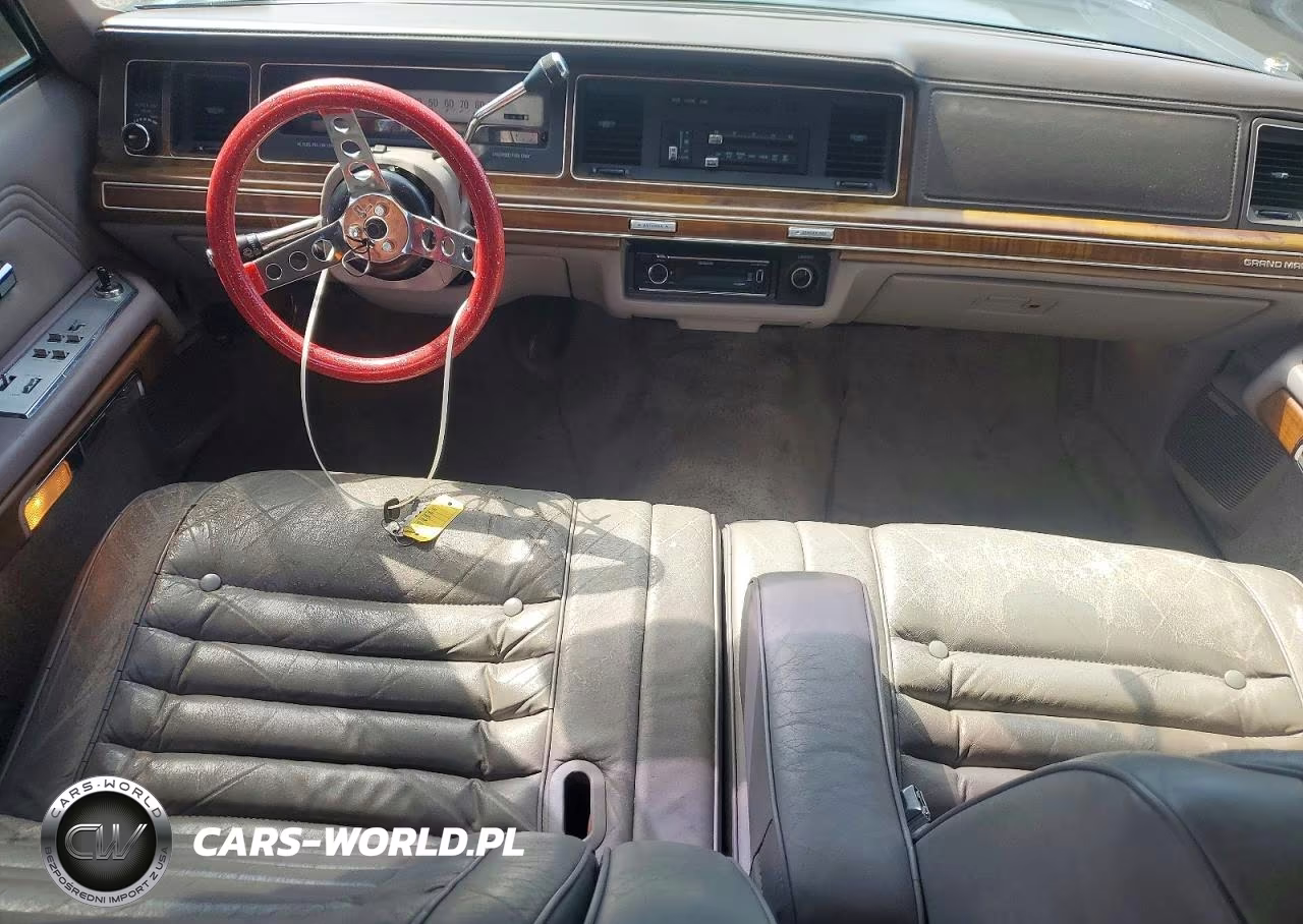 1991 Mercury Grand Marquis Ls VIN:2MECM75F2MX627103 - 8