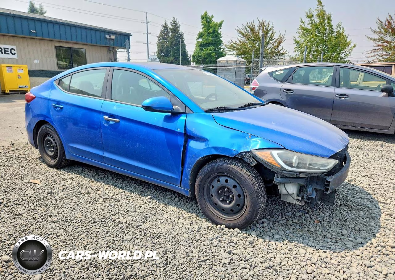 2017 Hyundai Elantra Se VIN:KMHD74LF6HU085835 - 4