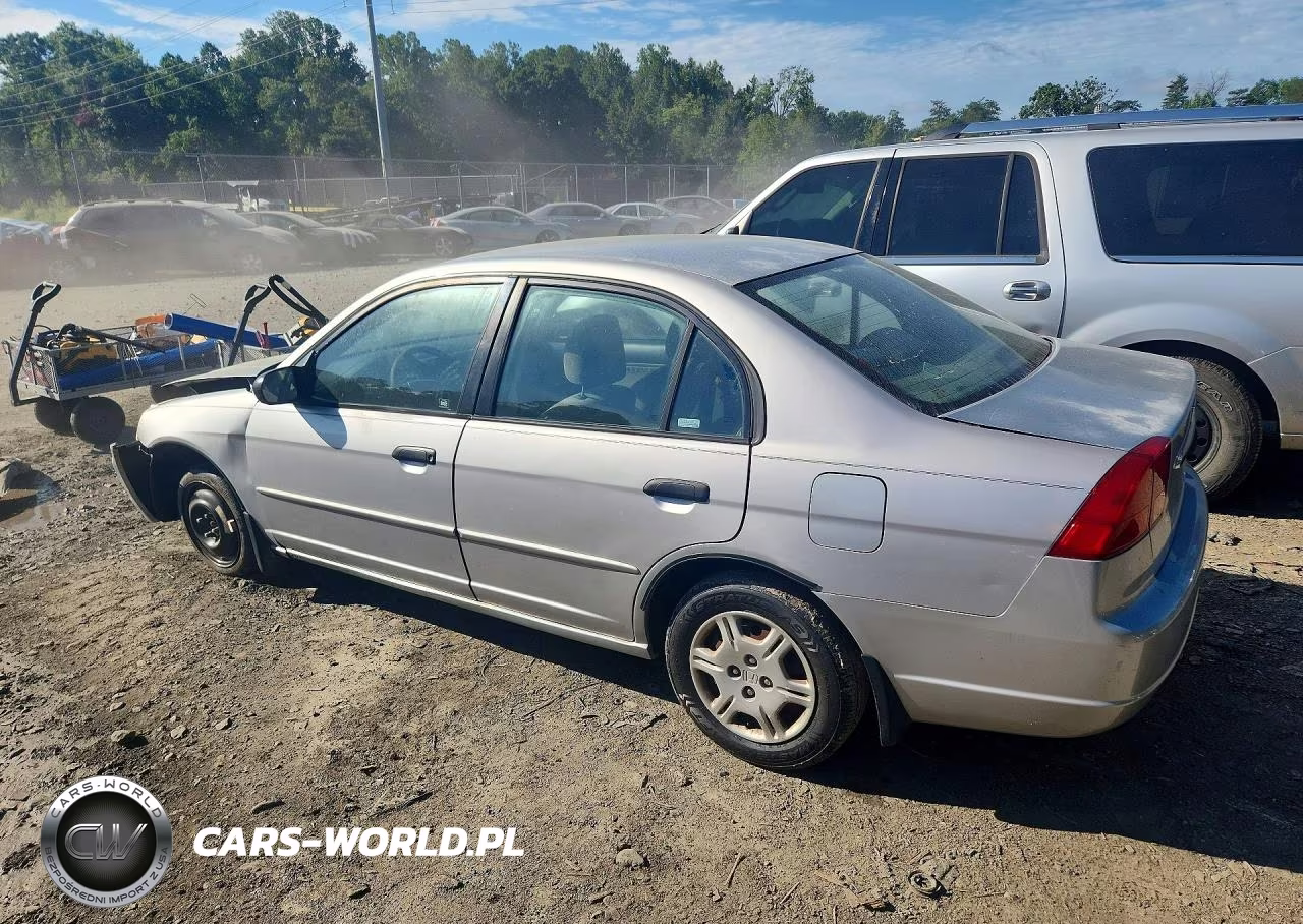 2001 Honda Civic Lx VIN:2HGES165X1H525381 - 2