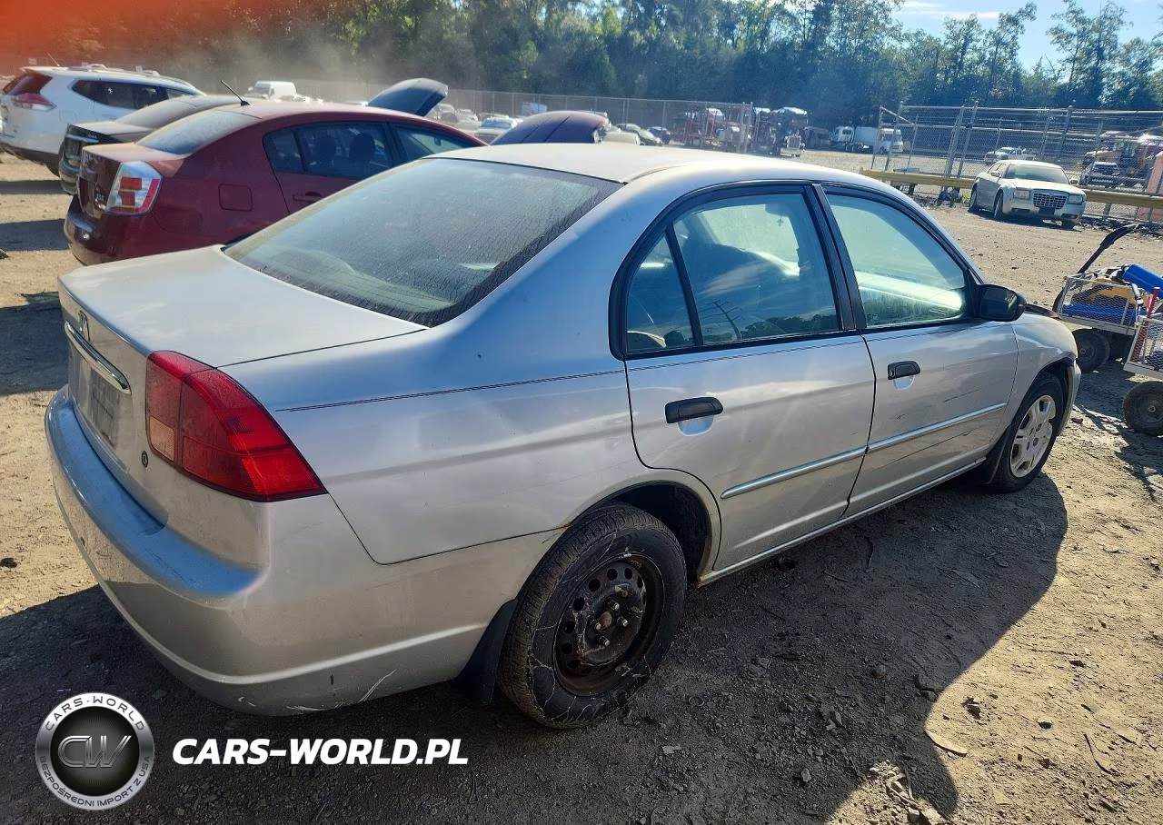 2001 Honda Civic Lx VIN:2HGES165X1H525381 - 3