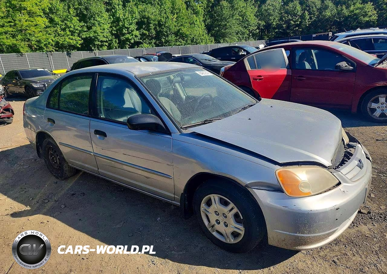 2001 Honda Civic Lx VIN:2HGES165X1H525381 - 4