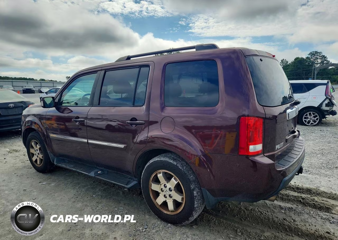 2011 Honda Pilot Touring VIN:5FNYF4H91BB095751 - 2