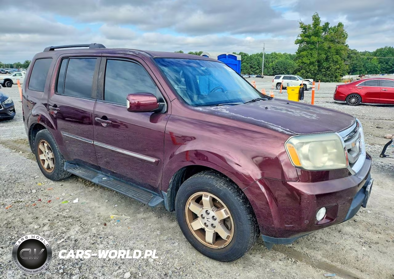 2011 Honda Pilot Touring VIN:5FNYF4H91BB095751 - 4
