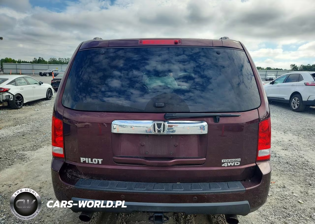 2011 Honda Pilot Touring VIN:5FNYF4H91BB095751 - 6