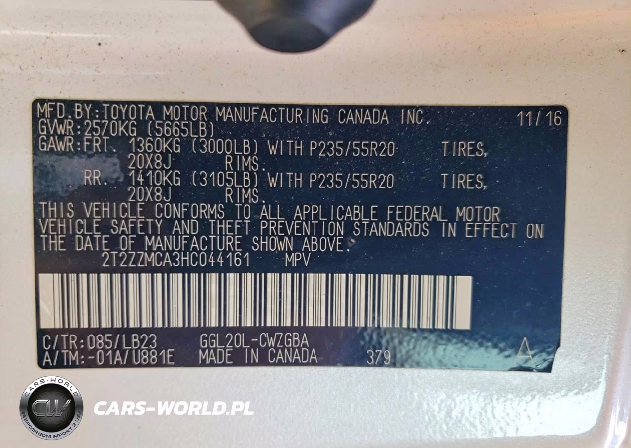 2017 Lexus Rx 350 Base VIN:2T2ZZMCA3HC044161 - 14