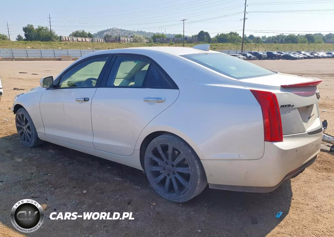 2016 Cadillac Ats Luxury VIN:1G6AH5RXXG0196844 - 2