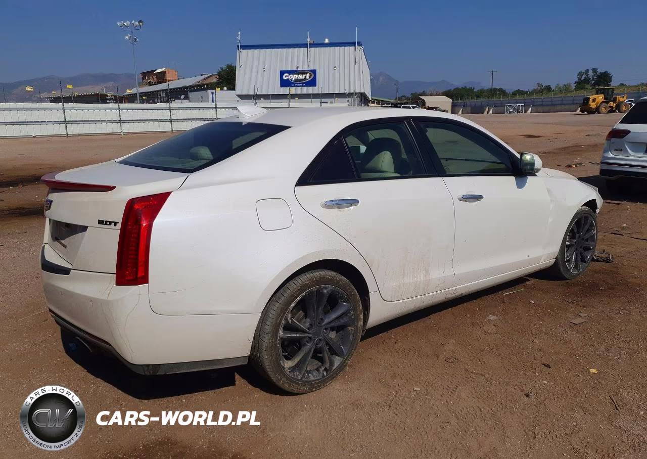 2016 Cadillac Ats Luxury VIN:1G6AH5RXXG0196844 - 3