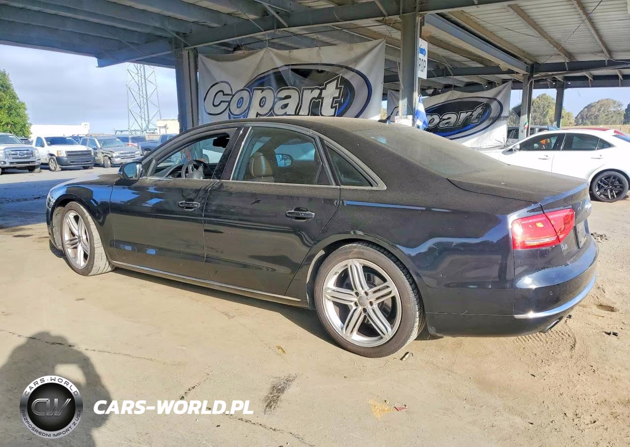 2013 Audi A8 Quattro VIN:WAUAGAFD7DN018727 - 2