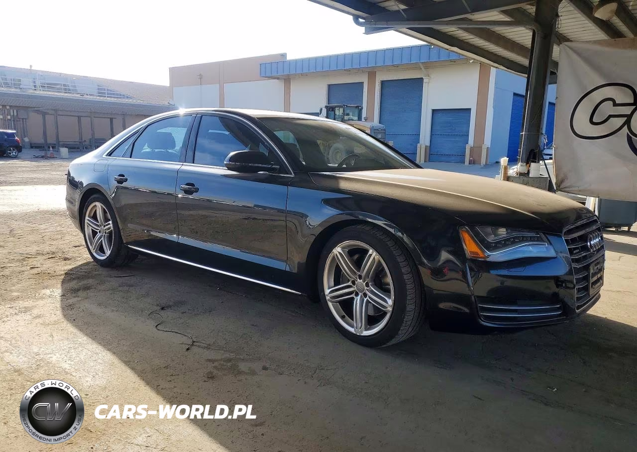 2013 Audi A8 Quattro VIN:WAUAGAFD7DN018727 - 4