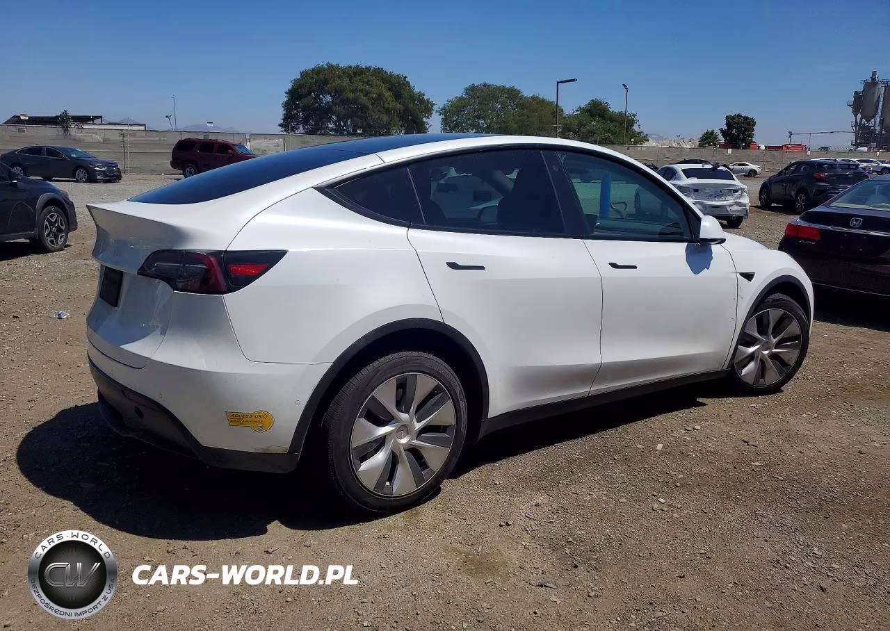 2022 Tesla Model Y VIN:7SAYGDEE1NF358245 - 3